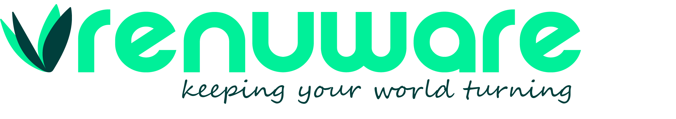 Renuware light green logo